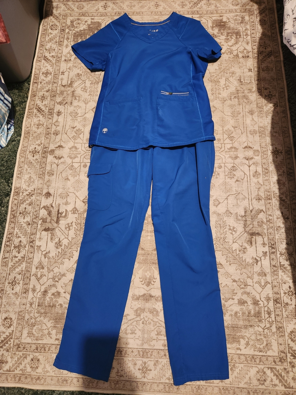 lululemon athletica Women's Straight-Leg Scrub Set in Royal Blue